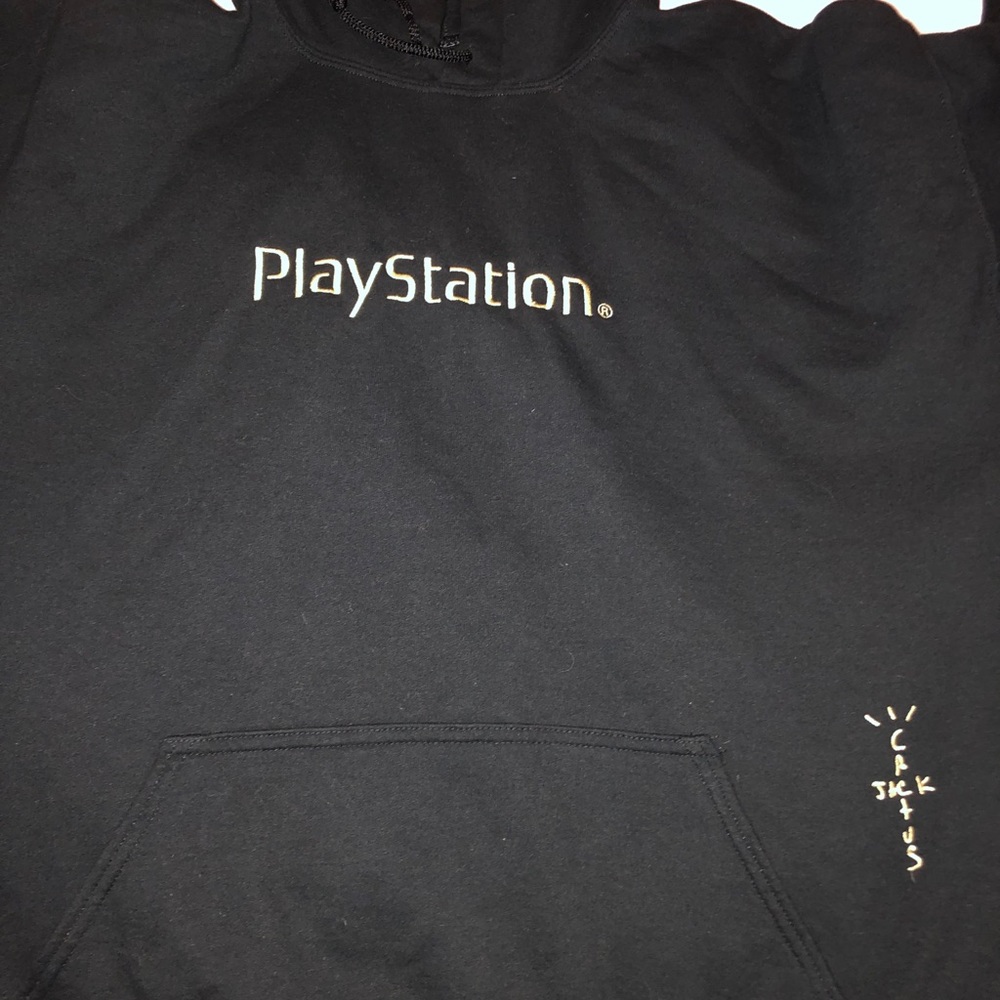 Travis Scott PlayStation motherboard hoodie